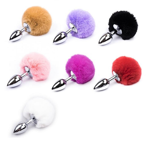 Dildo Anal con Cola de Conejo, Juguete Sexual para Adultos, Cosplay de Conejita Sexy, Juegos de Deseo Sexual, Juego de Roles, Tapón Anal para Hombres y Mujeres - Product Image 2