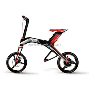 LG Lithium Battery 48V 300W Robstep X1 New Adult Folding Electric Bicycle