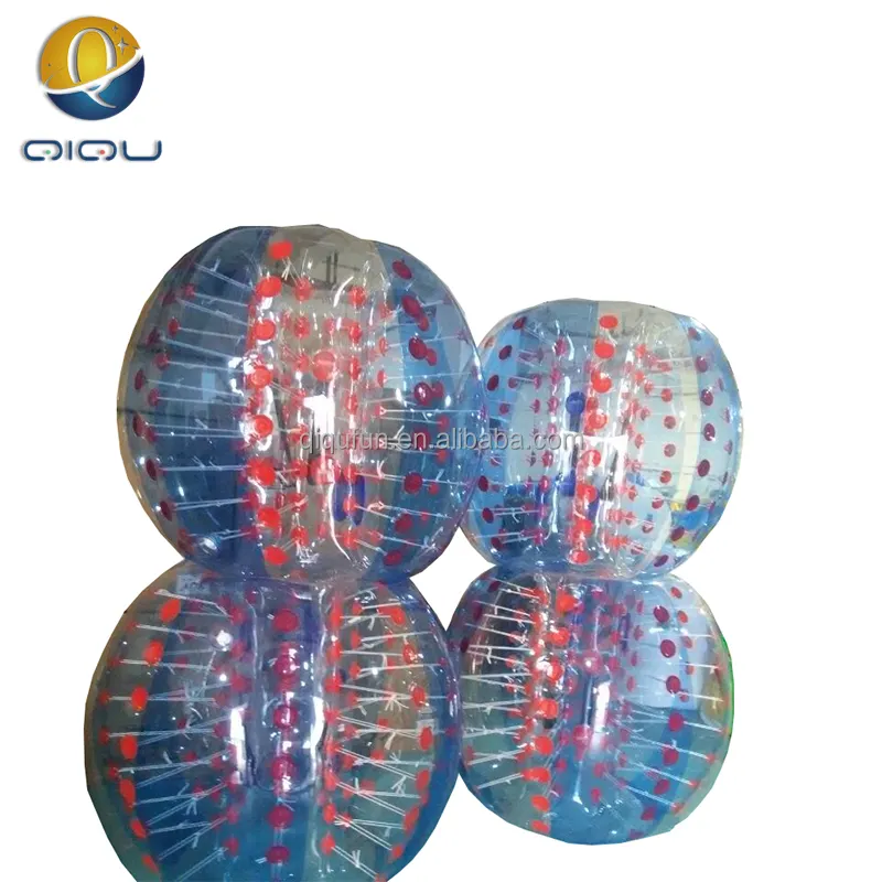 Vendita calda CE certificato PVC/TPU bumper ball corpo sfera del corpo rimbalzo palla erba