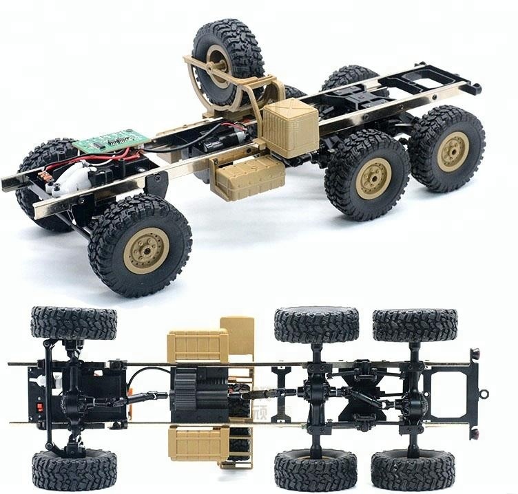 WPLB-16 RC 6 × 6 Truck OffオフロードVehicle Crawler Military