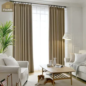Polyester breathable blackout fabric blinds and curtains