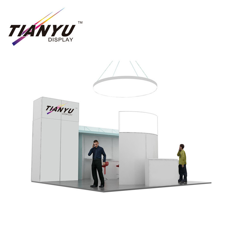 Modulaire réutilisable stand d'exposition en aluminium