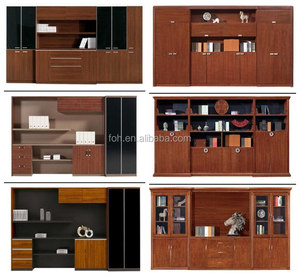 Hoge End Antieke Klassieke Kantoor Houtfineer Office Credenza (FOH-BMT105)
