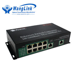 Personalizar Câmera IP + 2 de 1000 Mbps de 8 Portas Switch de Rede Gerenciada FX SFP Slots - Product Image 1