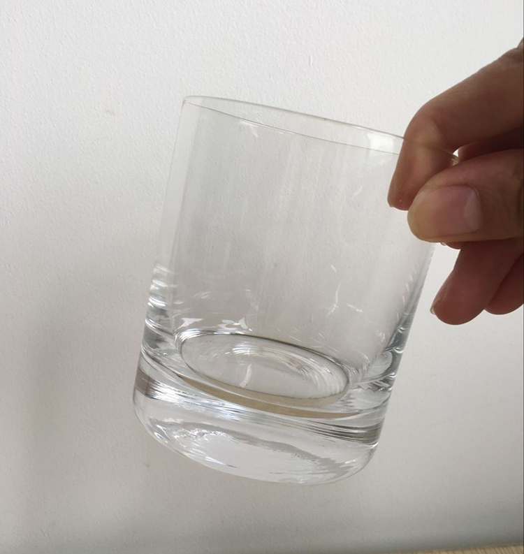 promotion glass drinking cup thick bottom drinking glass cup wholesale drinking glass