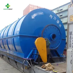 40Ton Large Capacity Waste Crude Oil Sludge Management Pyrolysis Plant