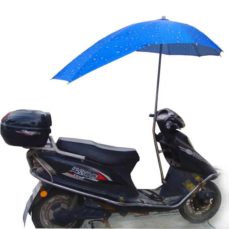 Protección solar a prueba <span class=keywords><strong>de</strong></span> viento motocicleta paraguas