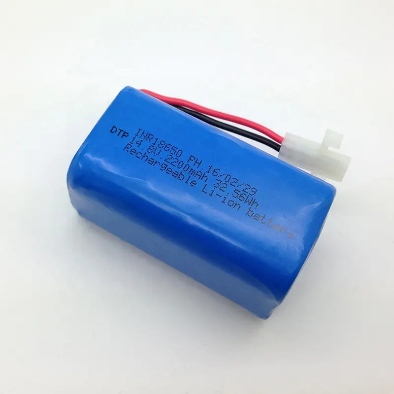 Fast delivery li-ion 18650 battery pack 14.8v 2200mah for robot vacuum cleaner