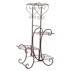 <span class=keywords><strong>Support</strong></span> de planteur en bambou, stand pour Pot de fleurs de haute qualité, réglable, intérieur, 12 pièces - Product Image 4