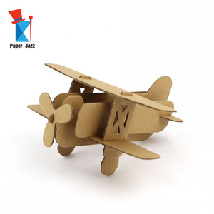 Máy bay <span class=keywords><strong>3D</strong></span> giấy Jazz giấy tái chế các tông nhỏ trẻ em hoạt động thủ công <span class=keywords><strong>3D</strong></span> máy bay Câu Đố làm bằng bìa cứng - Product Image 2