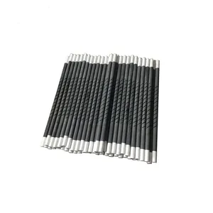 YUHAO high quality electrical silicon carbide heating element sic heating tube for metallurgy