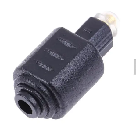 Connecteur d'adaptateur Audio Toslink mâle à Mini, 3.5mm, Fiber optique pour Audio stéréo DTS