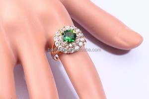 Opal Fuego personalizada de la Ronda <span class=keywords><strong>Valor</strong></span> Three Ring <span class=keywords><strong>Piedra</strong></span> Anillo de plata 925 para las mujeres - Product Image 3