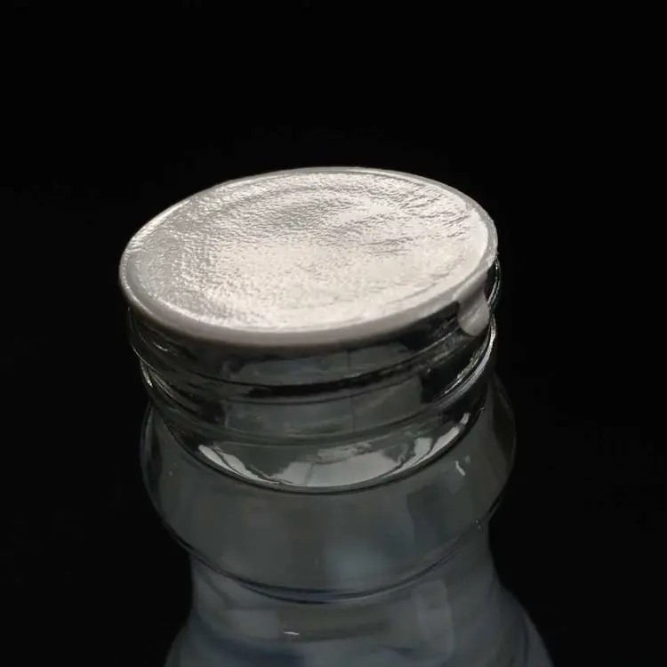 Selo de indução de vidro de folha de alumínio, frasco de mel de 500g e manteiga de pimenta