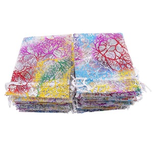 13*18cm Favore di Cerimonia Nuziale Del Partito Dei Monili Della Caramella Sacchetti di Colore Misto <span class=keywords><strong>Coralline</strong></span> Organza Sacchetti Regalo - Product Image 5