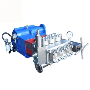 Triplex plunger high pressure pump Oilfield water injection high pressure plunger pump for washing