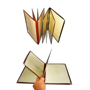 Le menu Yimi Leather A4 Clear PET Cafe couvre 8 vues et 4 pages d'un fournisseur de confiance - Product Image 2