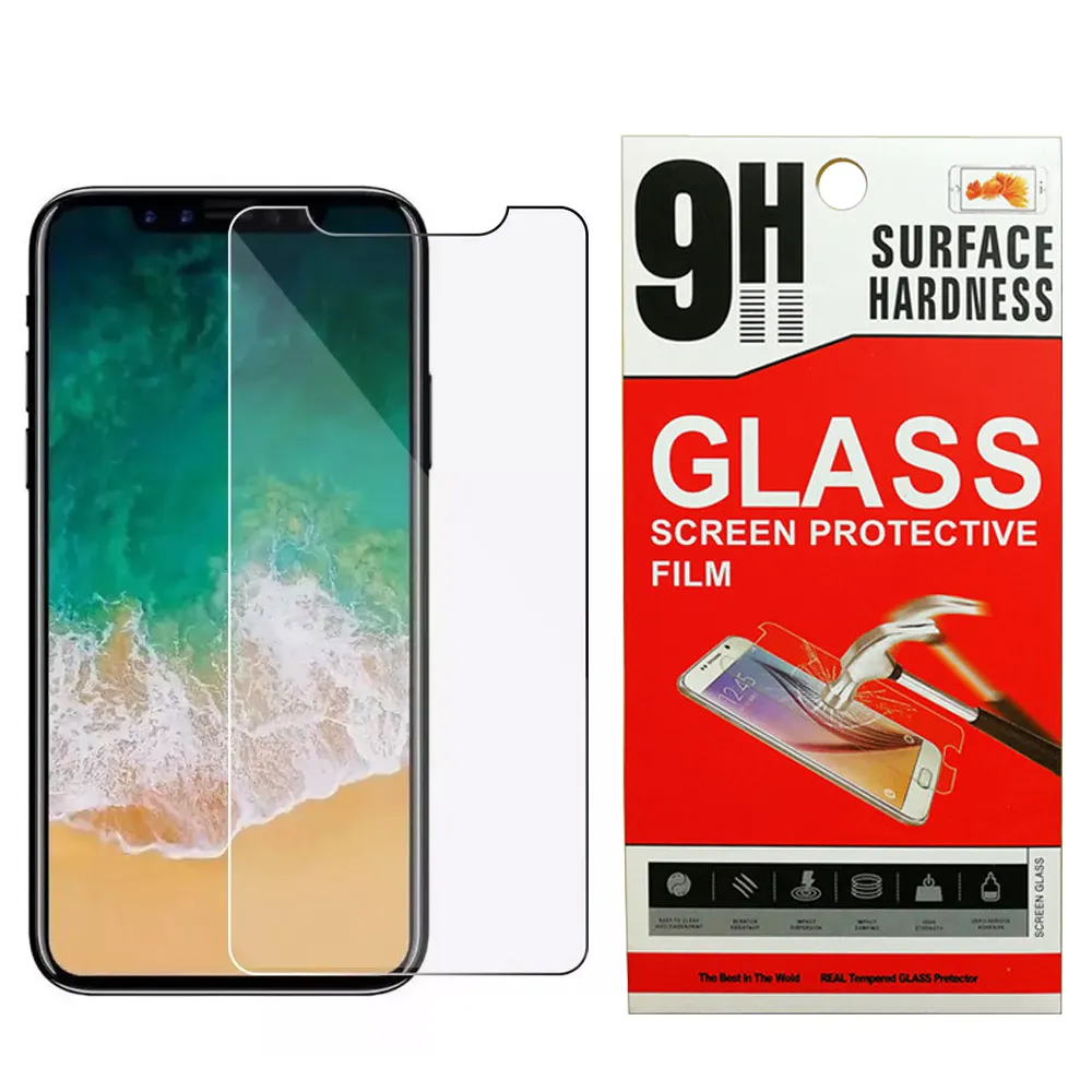 tempered glass for iphone Xs max screen protector, for iphone Xs max tempered glass screen protector 9H