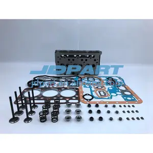 Kubota Mesin D1503 Kepala Silinder Assy, dengan Pemeriksaan Kit Gasket Penuh