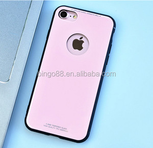 templado cubierta de cristal vidrio templado teléfono caso de la contraportada para el iPhone 6 6 S 7 7 más 8x8 más - Product Image 5
