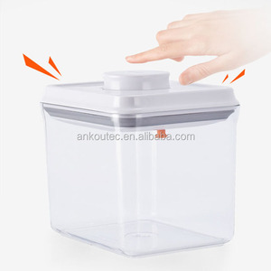 alimenticio BPA libre envase plástico cocina hermético contenedor <span class=keywords><strong>de</strong></span> almacenamiento <span class=keywords><strong>de</strong></span> alimentos 5 unids/set - Product Image 4