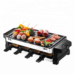 실내 전기 휴대용 돌 바베큐 그릴 raclette 바베큐 그릴 - Product Image 1