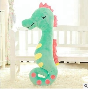 Almohada de Peluche de Caballito de Mar para Embarazo, Almohada de Peluche Personalizada con Forma de Animal, Caballito de Mar para Descansar, Lindo Juguete de Peluche de Caballito de Mar Colorido - Product Image 2