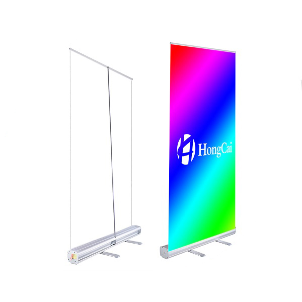 Roll up Display Racks Banner Stand Show English Style