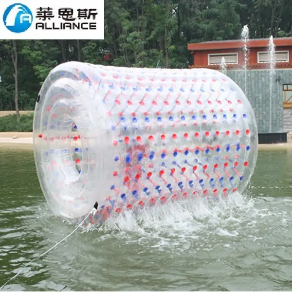 Inflatable पानी floatings inflatable पूल खिलौने पानी रोलर