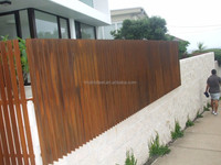 Postes de Cerca Metálicos de Acero Corten Antiguo para Decoración de Jardín