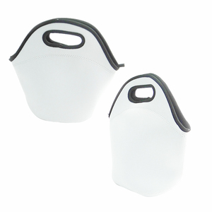 सबलिमिनेशन व्हाइट खाली कूलर बैग के लिए पोर्टेबल इन्सुलेट लंच टोटे बैग - Product Image 1