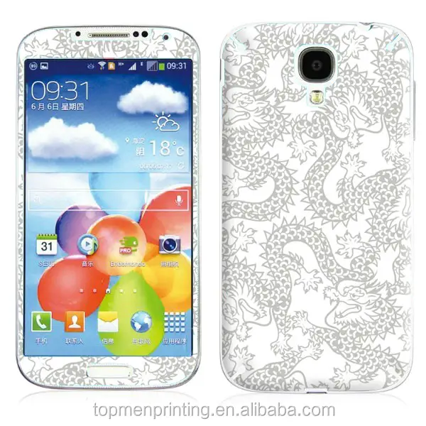 Top sell high quality fashionable DIY mobile phone back skin sticker
