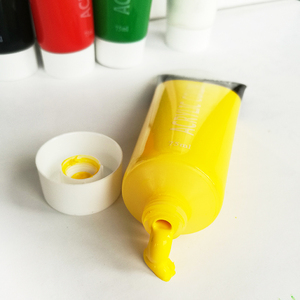 A granel al por mayor suministros de arte impermeable pinturas de acrílico 2,5 OZ Tubos suaves - Product Image 4