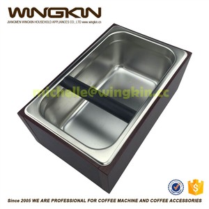 Contenitore per Fondi di <span class=keywords><strong>Caffè</strong></span> Espresso in Acciaio Inox con Cassetto Estraibile - Product Image 5