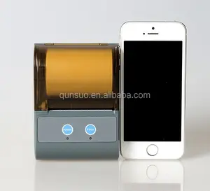 QS-5803 veloce dente blu portatile stampante autoadesivo per il iphone