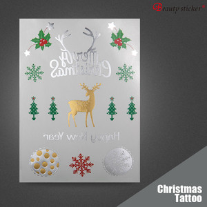 Nouvelle Année <span class=keywords><strong>De</strong></span> Noël <span class=keywords><strong>Flocon</strong></span> <span class=keywords><strong>De</strong></span> <span class=keywords><strong>Neige</strong></span> Autocollants <span class=keywords><strong>De</strong></span> <span class=keywords><strong>Tatouage</strong></span> - Product Image 4