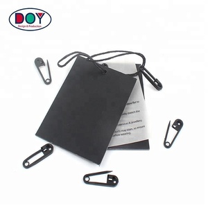 <span class=keywords><strong>Épingles</strong></span> de sécurité en plastique, noires, pour accessoires de vêtements, vente en gros, pièces - Product Image 2