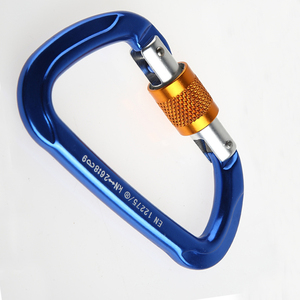 Hot Bán Đầy Màu Sắc D Hình Carabiner Màu D Carabiner Ưa Thích Karabiner Móc - Product Image 2