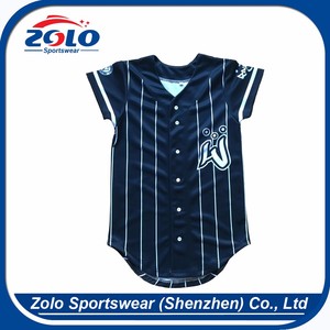 Make your own design sublimation latest jersey baseball Classic Custom - Product Image 5