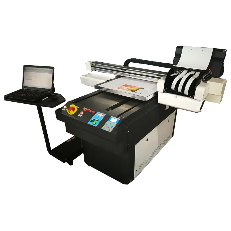 Flachbett-UV-Drucker zum Drucken von Seidenpapier
