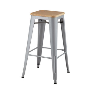 Vuelos de acero de metal bistro cobre cuadrado asiento retro restaurante muebles de barra de cocina de diseño bar moderno - Product Image 6