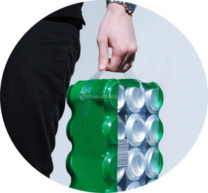 ที่จับกระป๋องเบียร์แบบใสพร้อมเทป Bopp - Product Image 1