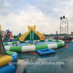 Piscina <span class=keywords><strong>de</strong></span> animales <span class=keywords><strong>de</strong></span> nuevo diseño <span class=keywords><strong>para</strong></span> niños y adultos, juegos acuáticos, Parque Aqau, trampolín <span class=keywords><strong>de</strong></span> salto - Product Image 6