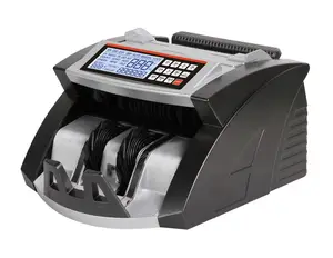 WJD-208 lcd-scherm geld detector valuta money cash controle machine met UV IR MG