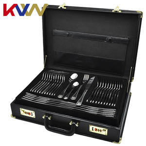 <span class=keywords><strong>72</strong></span> Mảnh Bộ Đồ Ăn Với Brilliant Dao Thép Không Gỉ Dĩa Thìa <span class=keywords><strong>Flatware</strong></span> - Product Image 2