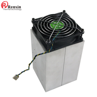 Radiateur électronique ADDA 237 M 3/h 57 Db(a) série 6000, profil en aluminium extrudé, dissipateur thermique, boîtier carré, pliage de boule
