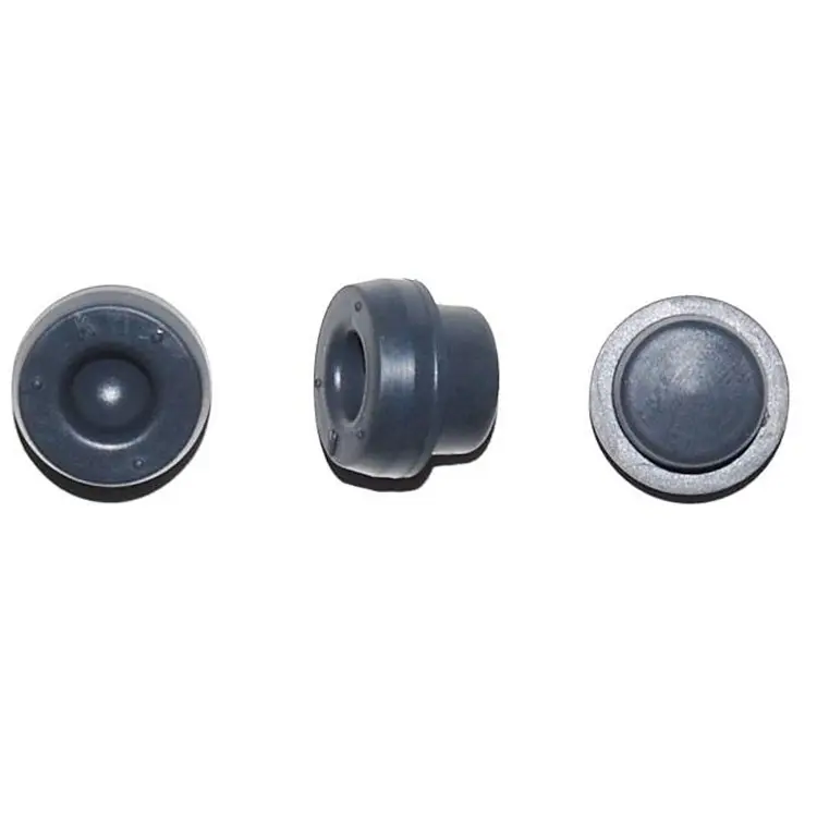 Injektion grau 13mm 17mm 20mm Brom butyl butyl kautschuk Hut stopfen für Injektion blutentnahme röhrchen Fläschchen