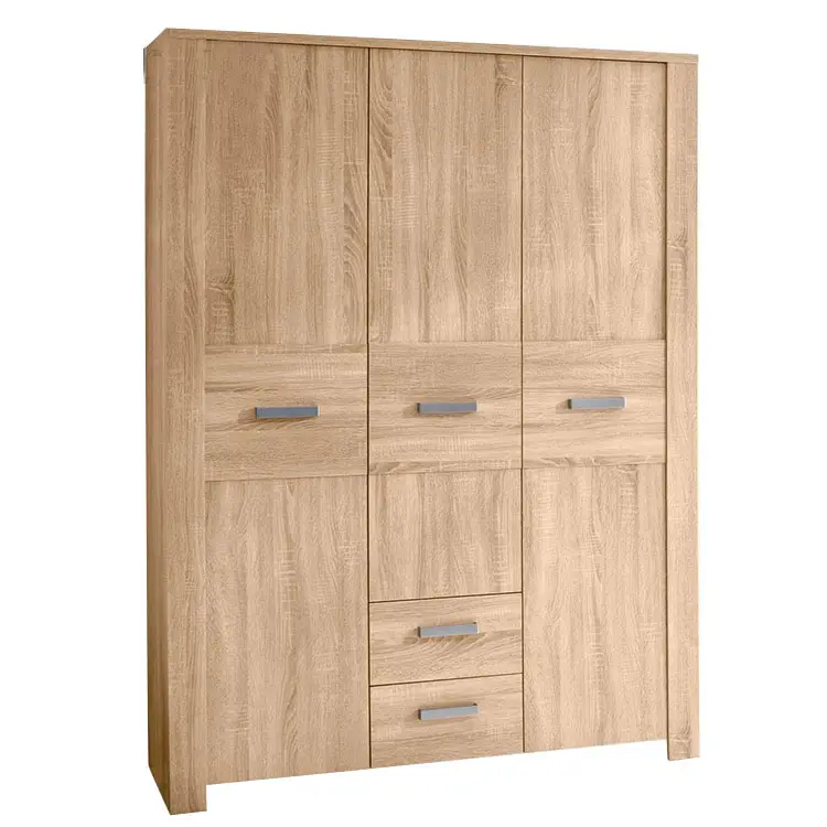 Bedroom furniture prices cheap Good quality chinese sliding wooden storage wardrobe organizer