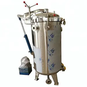 vertical high pressure desktop sterilizer steam retort autoclave