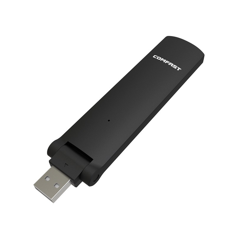 Pilote libre Wifi USB Adaptateur Pour COMFAST CF-923AC 802.11AC 2.4/5.8 Ghz Noir Couleur